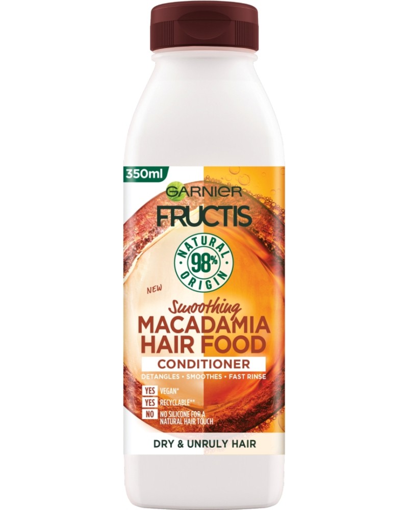 Garnier Fructis Hair Food Macadamia Conditioner -            Hair Food - 