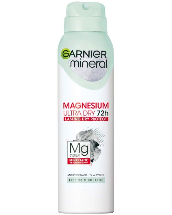 Garnier Mineral Magnesium Ultra Dry Anti-Perspirant -     - 