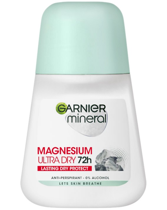 Garnier Mineral Magnesium Ultra Dry Anti-Perspirant Roll-On -      - 