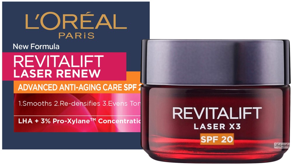 L'Oreal Revitalift Laser X3 SPF 20 -      Revitalift Laser - 