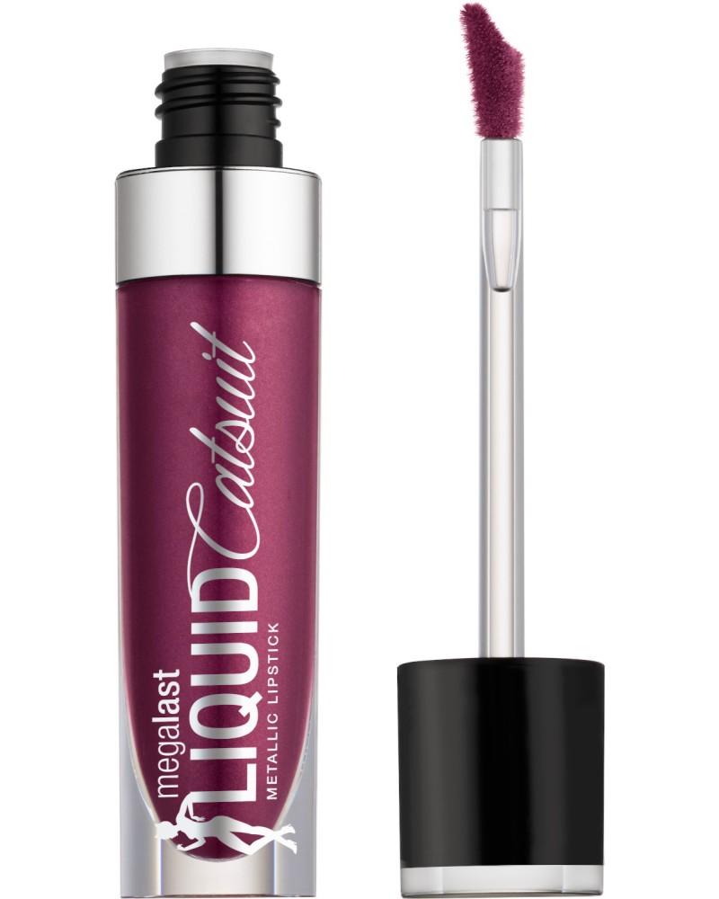 Wet'n'Wild MegaLast Liquid Catsuit Metallic Lipstick -        MegaLast - 