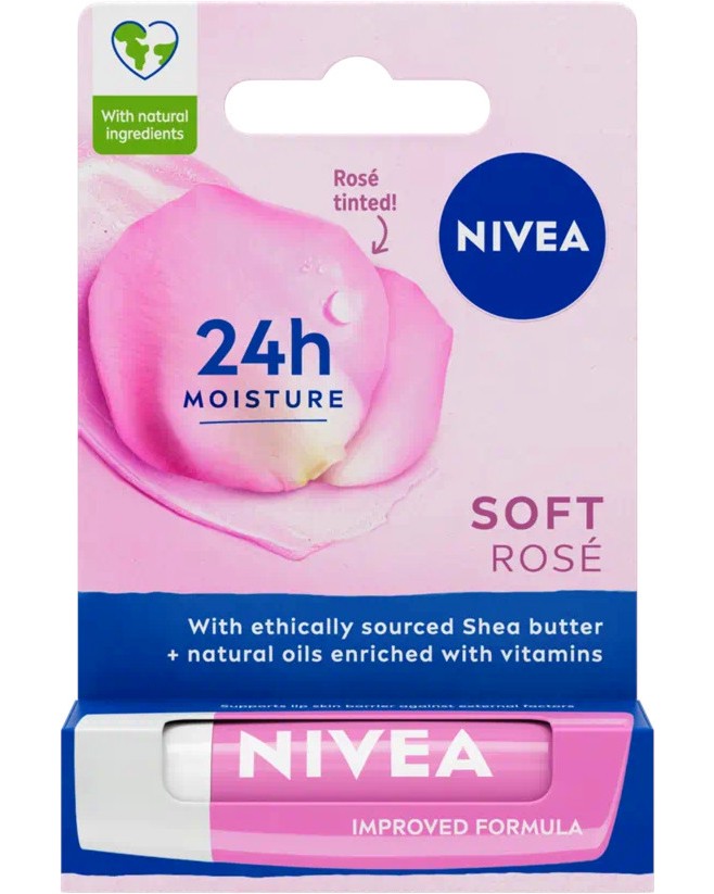 Nivea 24 Moisture Soft Rose -      - 