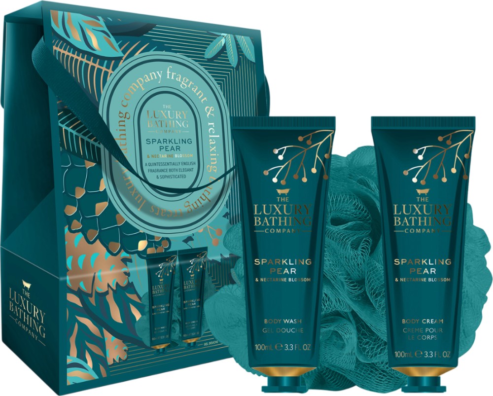   The Luxury Bathing Company Sparkling Pear & Nectarine Blossom -  ,        - 