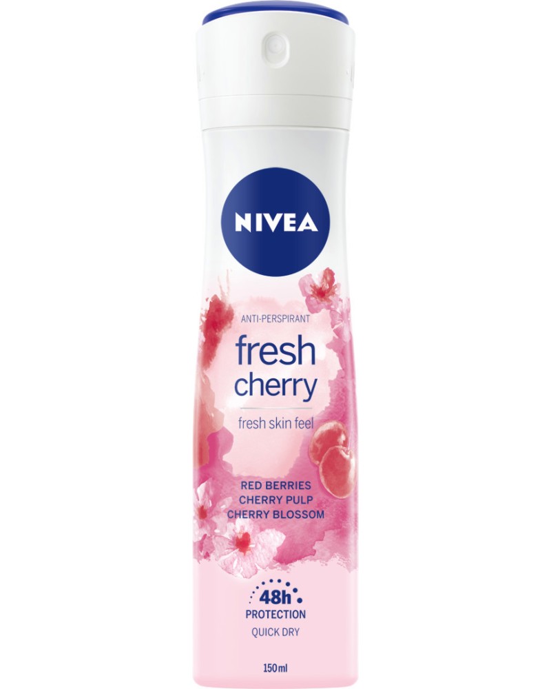 Nivea Fresh Cherry Anti-Perspirant -         - 