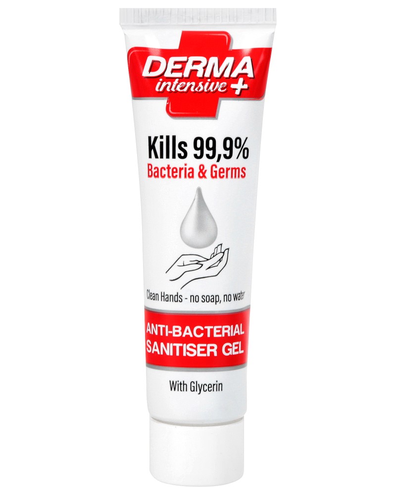 Derma Intensive+ Hand Gel Sanitizer -    , 50 ml  75 ml - 