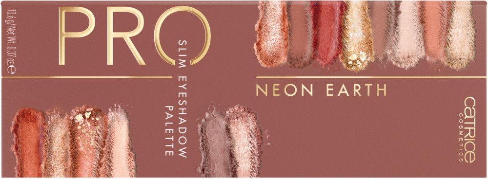 Catrice Pro Neon Earth Slim Eyeshadow Palette -   14     - 