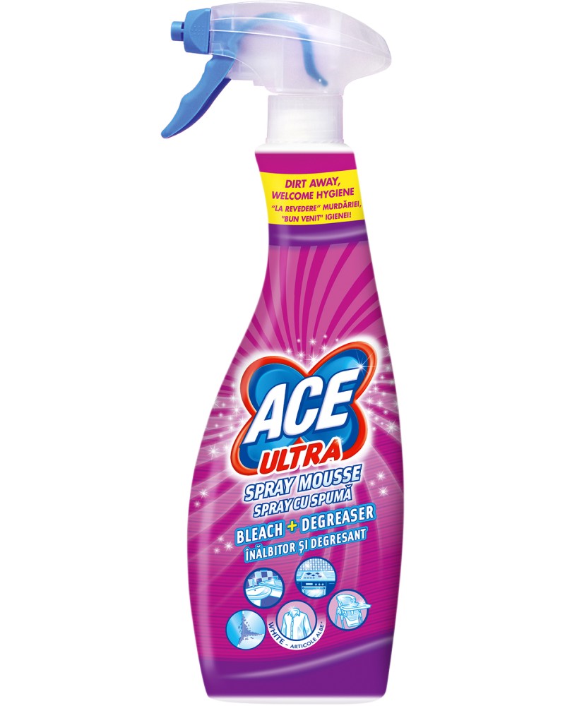 -   ACE Ultra Spray Mousse - 700 ml - 