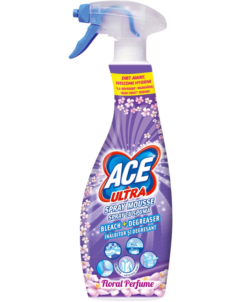 -   ACE Ultra Spray Mousse Floral Perfume - 700 ml,     - 