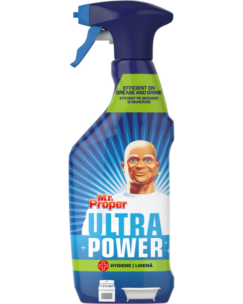 Универсален почистващ спрей Mr. Proper - 750 ml, със свеж аромат - продукт