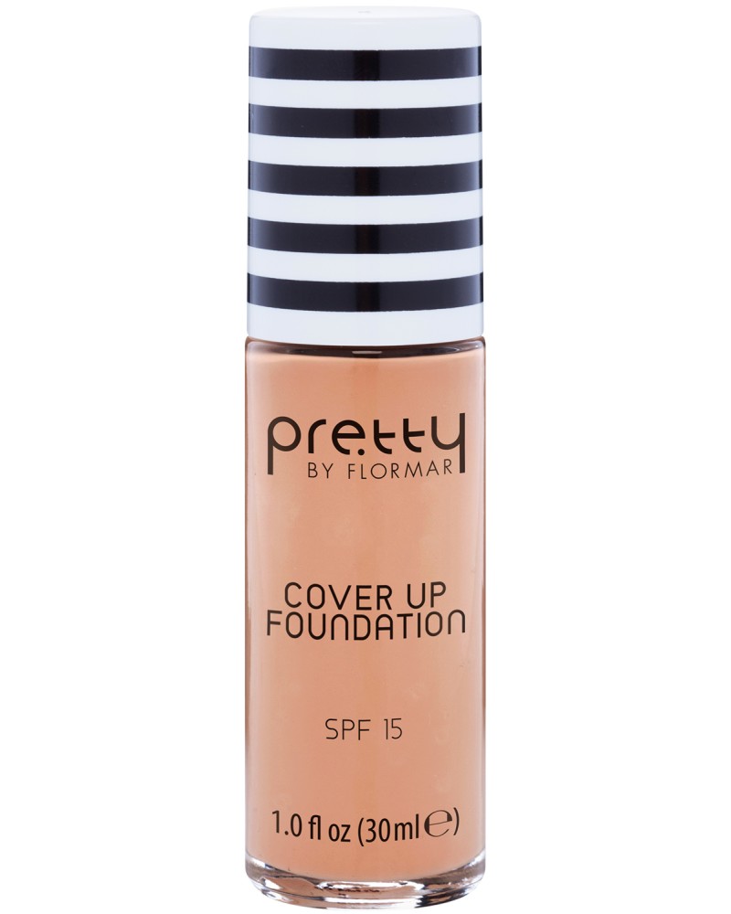 Pretty by Flormar Cover Up Foundation - SPF 15 -         -   