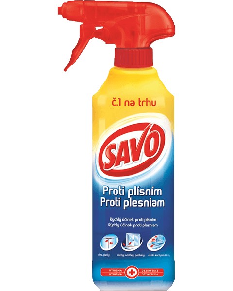 Почистващ препарат против плесен - Savo - Разфасовка от 0.500 l - продукт