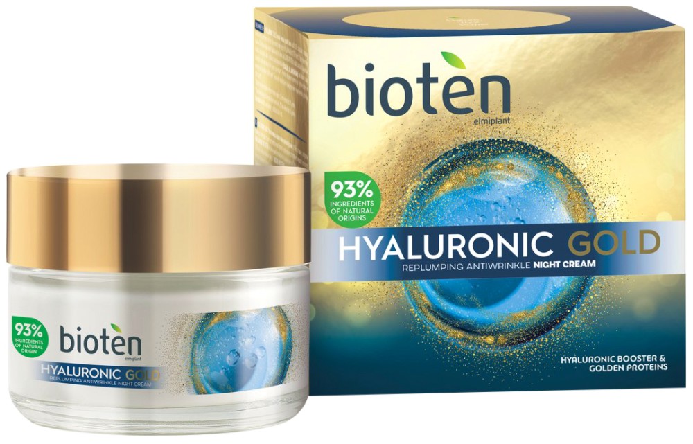 Bioten Hyaluronic Gold Night Cream -       Hyaluronic Gold - 