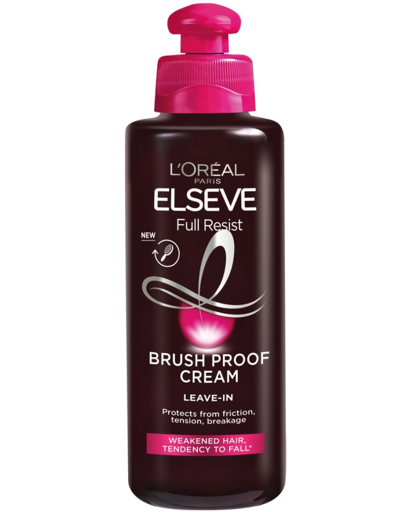 Elseve Full Resist Brush Proof Cream - Крем против накъсване на косата от серията Full Resist - крем