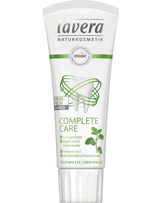 Lavera Complete Care Toothpaste -         -   