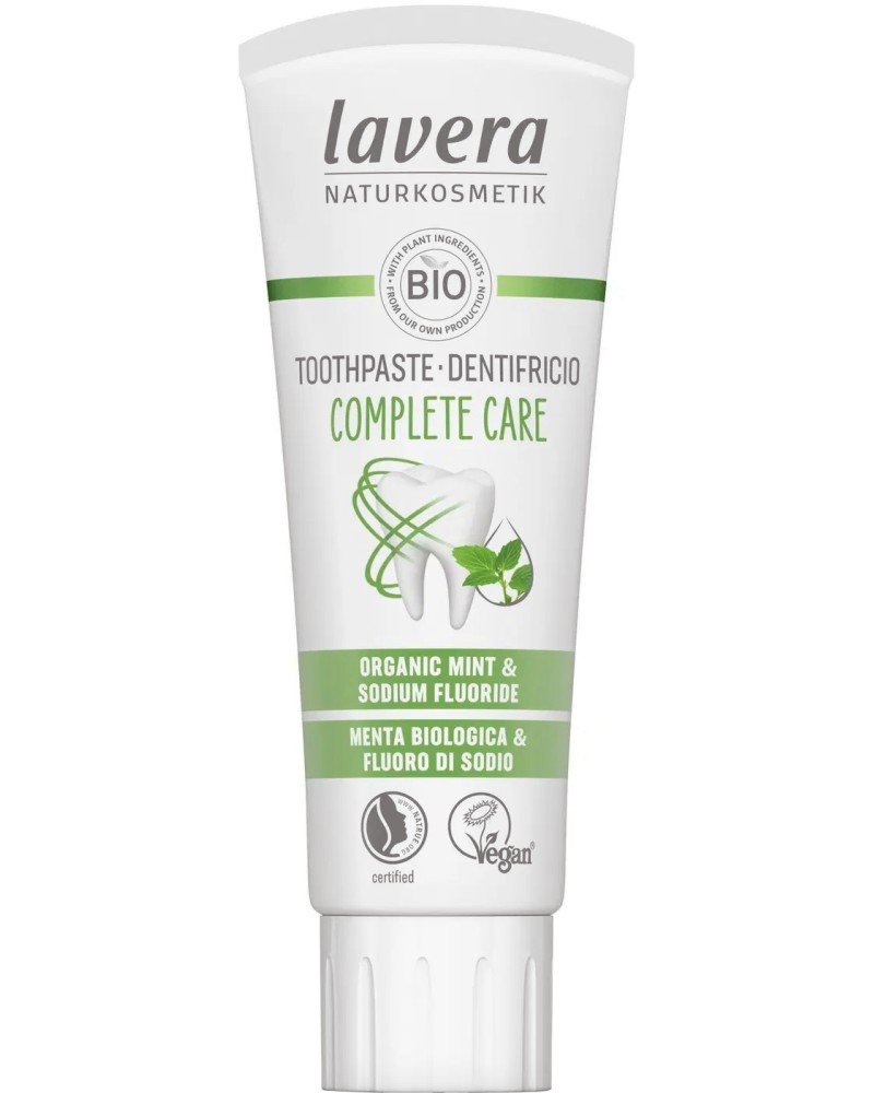 Lavera Complete Care Toothpaste -         -   