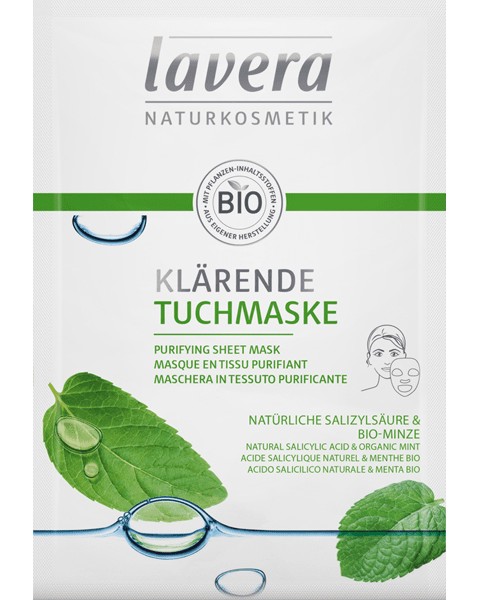 Lavera Purifying Sheet Mask -           - 