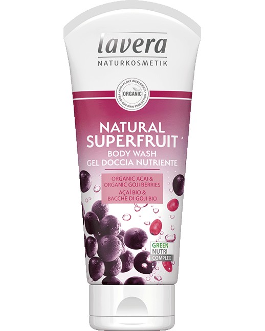 Lavera Natural Superfruit Body Wash -         -  