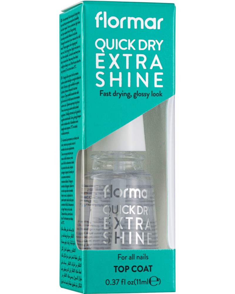 Flormar Quick Dry Extra Shine Top Coat -        - 