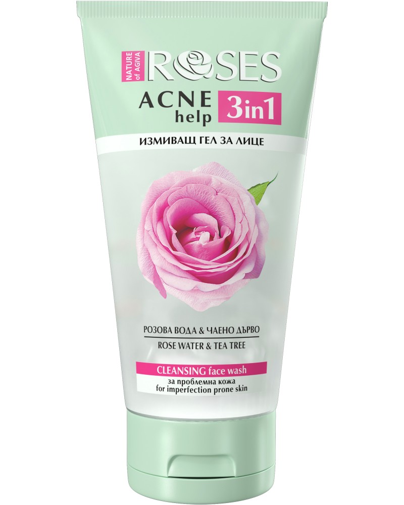 Nature of Agiva Roses Acne Help Face Wash -          Roses - 