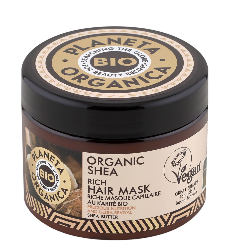 Planeta Organic Rich Hair Mask Organic Shea -            "Shea" - 