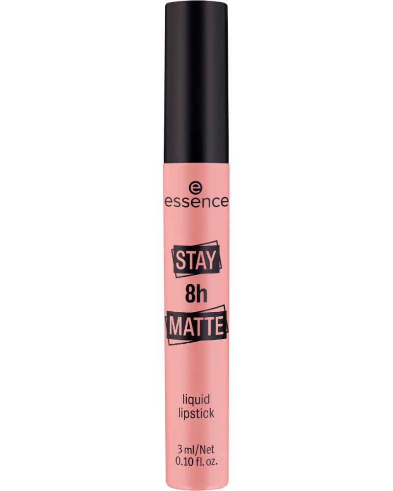 Essence Stay 8h Matte Liquid Lipstick - Течно матово червило - червило