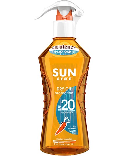 Sun Like Carotene+ Dry Oil -     -   E - 