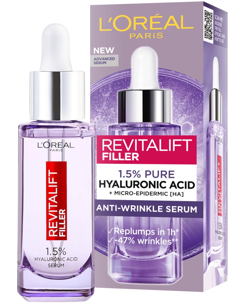 L'Oreal Revitalift Filler HA Serum -         Revitalift Filler HA - 