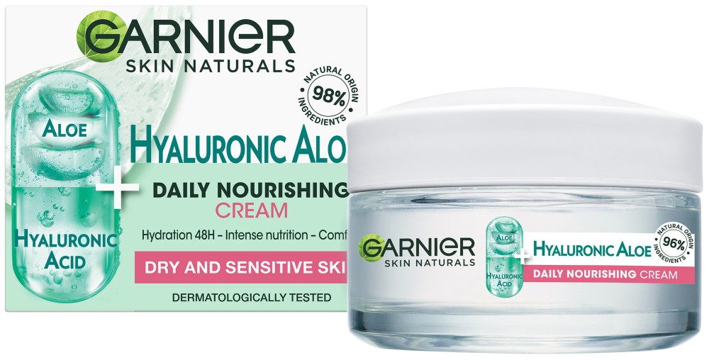 Garnier Hyaluronic Aloe Cream -          Hyaluronic Aloe - 