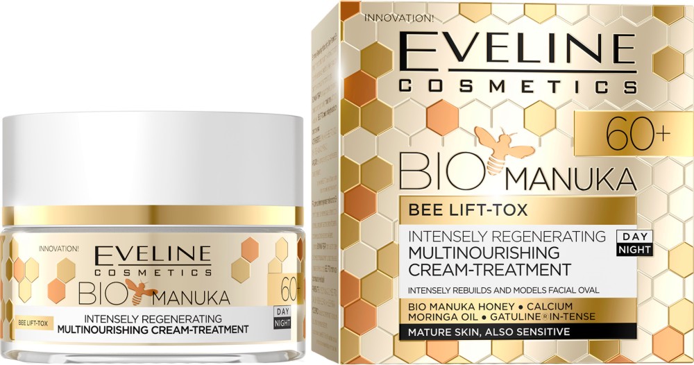 Eveline Bio Manuka Intensely Regenerating Cream 60+ -       "Bio Manuka" - 