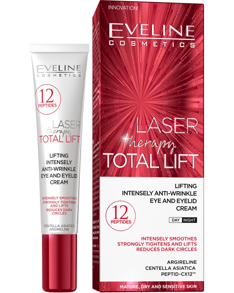 Eveline Laser Therapy Total Lift Intensely Lifting Eye Cream -       Laser Therapy - 