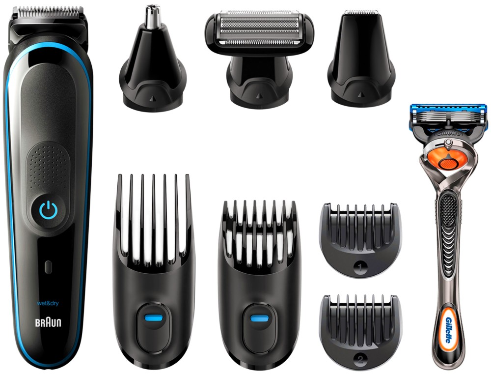 Braun Multi Grooming Kit MGK5280 9 in 1 -   ,      - 