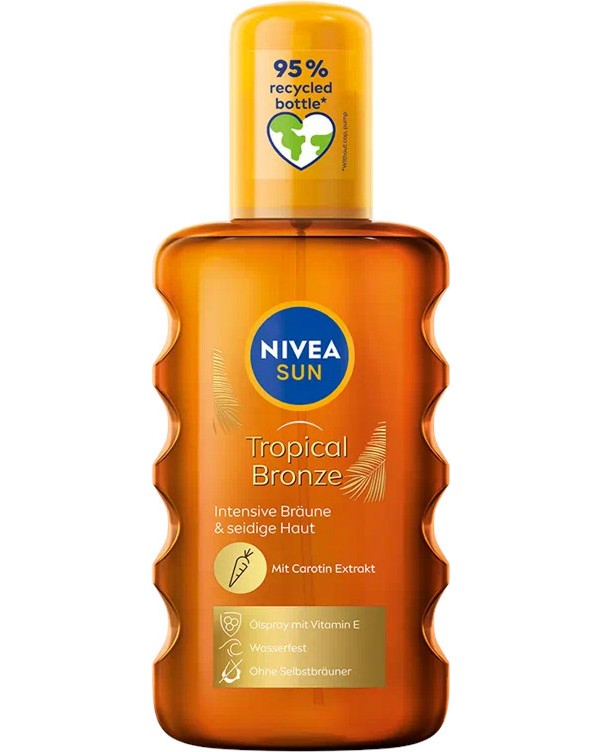 Nivea Tropical Bronze Oil Spray - ����� ���� �� ��� �� ������� Nivea Sun - ����