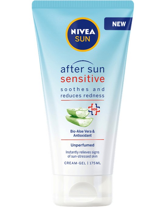 Nivea After Sun Sensitive Cream-Gel -           Nivea Sun - 