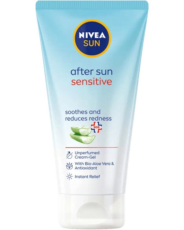 Nivea After Sun Sensitive Cream-Gel -           Nivea Sun - 