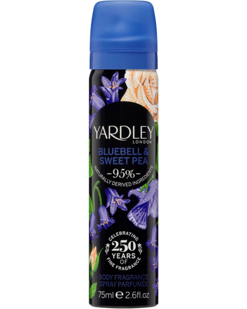 Yardley Bluebell & Sweet Pea Body Fragrance -    - 