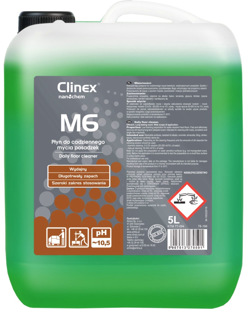     Clinex M6 Medium - 5 l - 