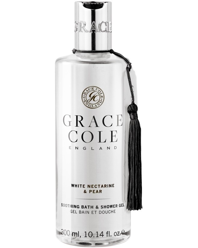 Grace Cole White Nectarine & Pear Soothing Bath & Shower Gel -       2  1   White Nectarine & Pear -  