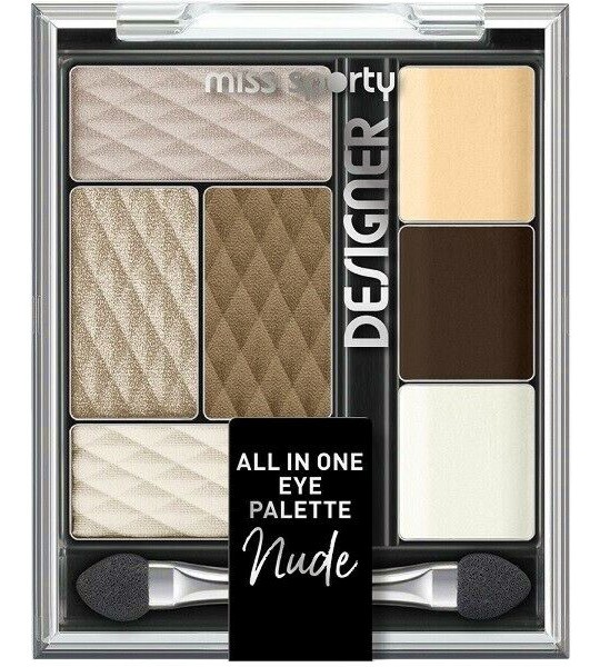 Miss Sporty Designer All in One Eye Palette Nude - 4  , ,     - 