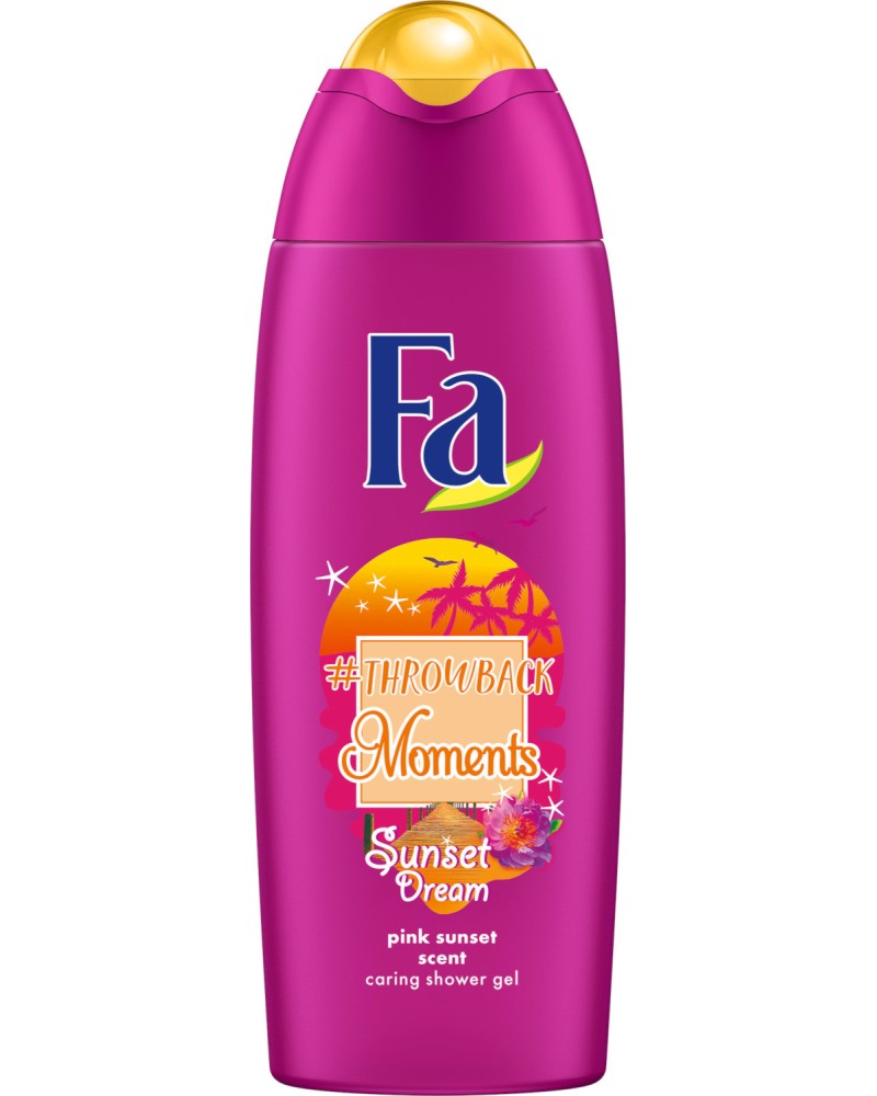 Fa Throwback Moments Sunset Dream Caring Shower Gel -    -  