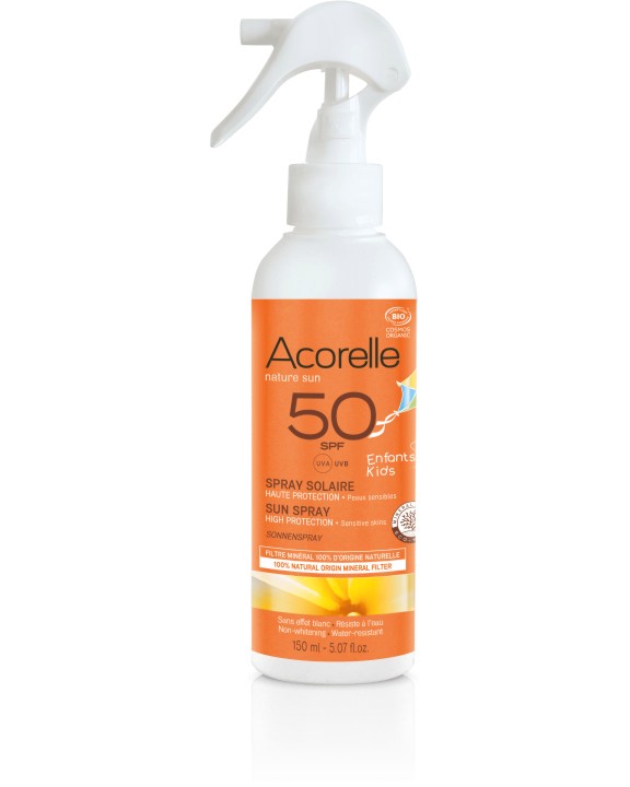Acorelle Nature Sun Spray Kids & Sensitive Skin SPF 50 -         "Nature Sun" - 