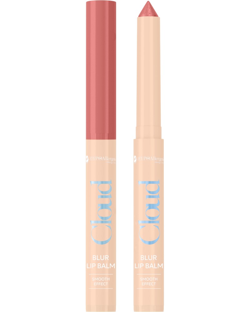 Bell HypoAllergenic In the Clouds Cloud Blur Lip Balm Bell HypoAllergenic In the Clouds Cloud Blur Lip Balm - Блестящ балсам за устни от серията In the Clouds - балсам