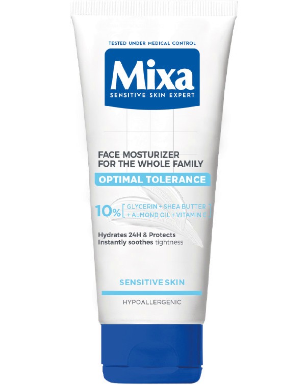 Mixa Optimal Tolerance Face Moisturizer -          - 