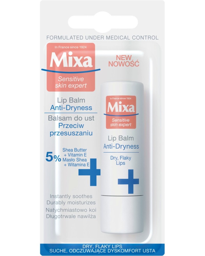 Mixa Anti-Dryness Lip Balm -      - 