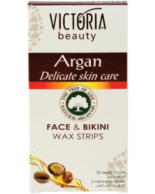 Victoria Beauty Argan Wax Strips - 20            - 
