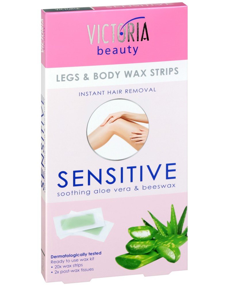 Victoria Beauty Sensitive Wax Strips - 20         - 