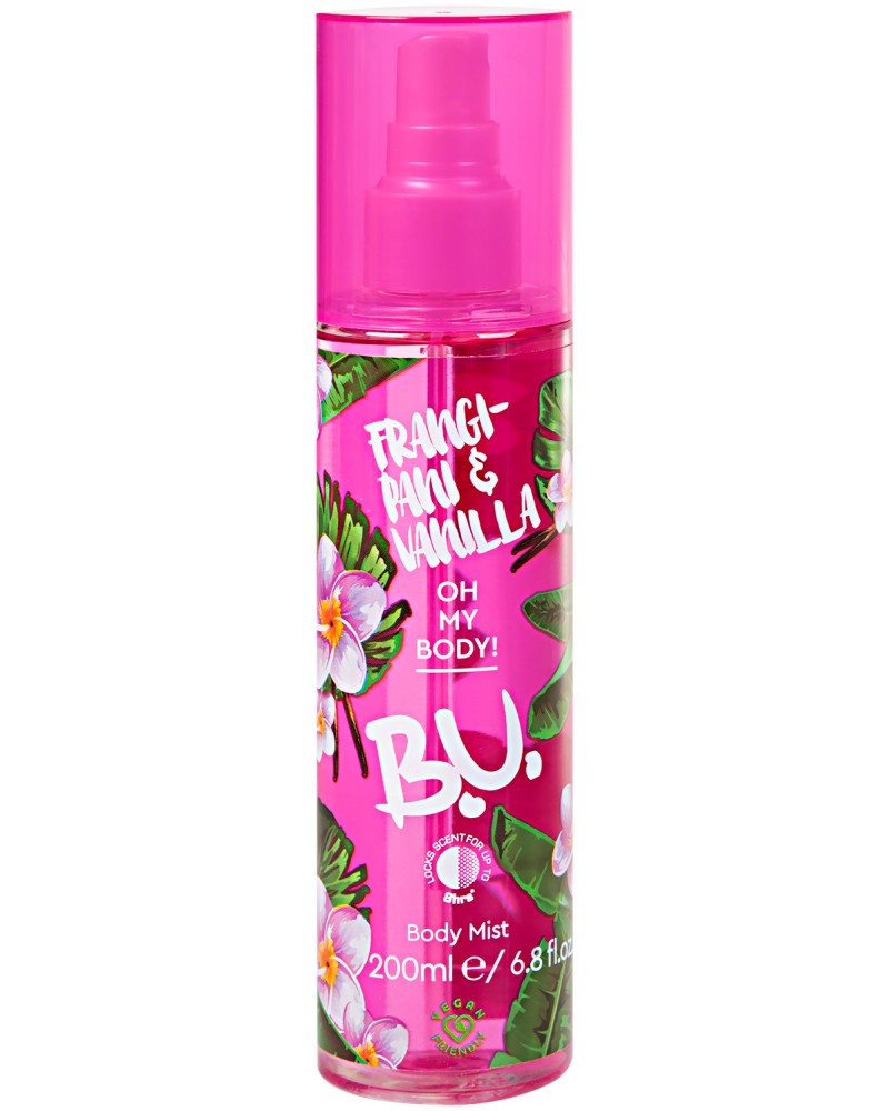 B.U. Frangipani & Vanilla Body Mist -           - 