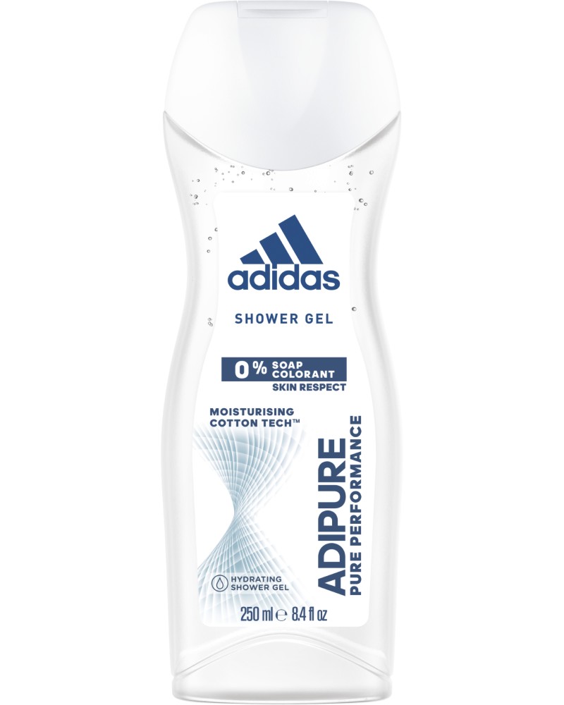 Adidas Women Adipure Hydrating Shower Gel -          Adipure -  