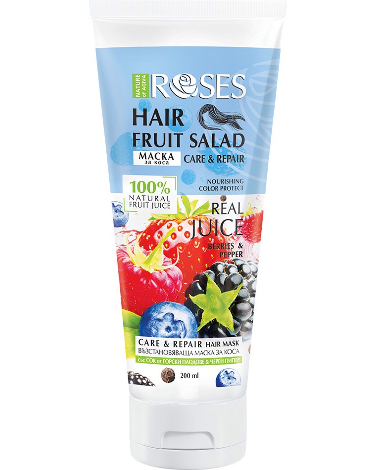 Nature of Agiva Roses Fruit Salad Hair Mask -             Fruit Salad - 