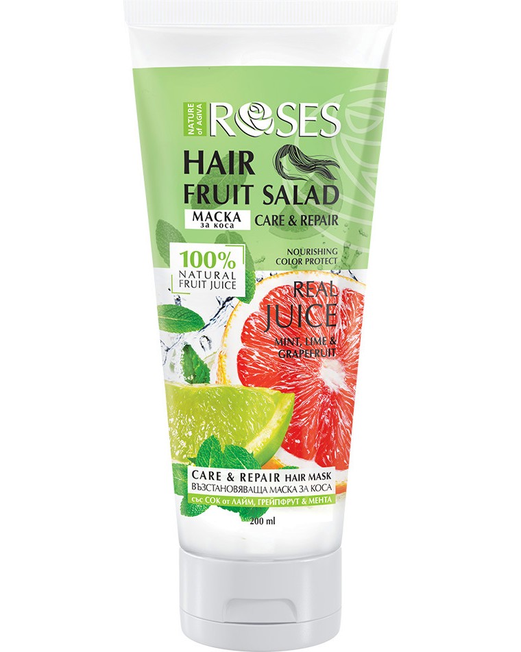 Nature of Agiva Roses Fruit Salad Hair Mask -      ,      Fruit Salad - 