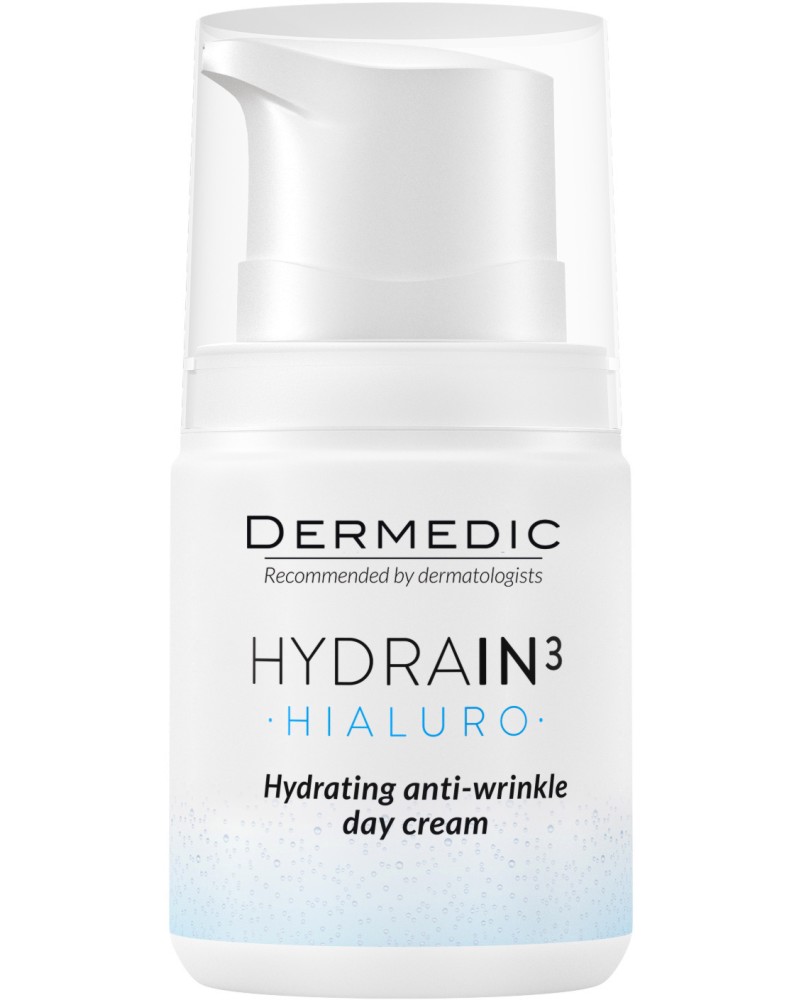 Dermedic Hydrain3 Hialuro Hydrating Anti-Wrinkle Day Cream -      UV    Hydrain3 Hialuro - 